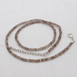 Smoky Quartz Beads Necklace