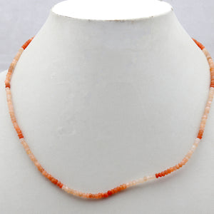 Moon Stone Beads Necklace