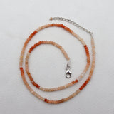 Moon Stone Beads Necklace