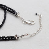 Black Spinal Beads Necklace