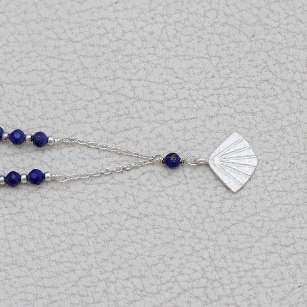 Lapis Lazuli Silver Necklace