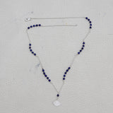 Lapis Lazuli Silver Necklace