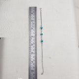 Mexican Turquoise Silver Bracelet