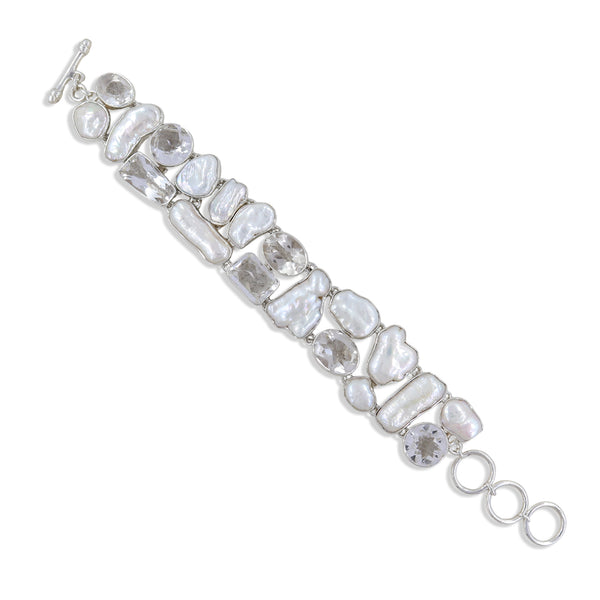 925 Silver Fresh Water Pearl Bracelets