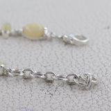 Ethiopian Opal Silver Bracelet