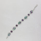 Ruby Zoisite & Star Ruby Bracelet