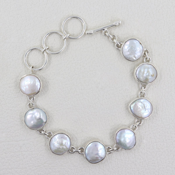 925 Sterling Silver Fresh Water Pearl Bracelets