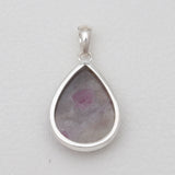 Ruby Kyanite Silver Pendants