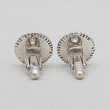 Larimar Gemstone Silver Cufflinks