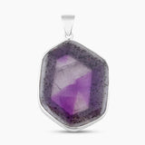 925 Silver Amethyst Crystal Quartz Pendants