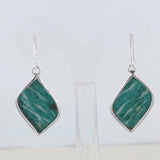 Amazonite Silver Earring