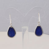 Lapis Lazuli Silver Earrings