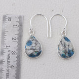 K2 Jasper Silver Earrings