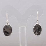 Shungite Silver Earrings