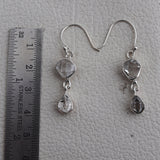 925 Silver Herkimer Diamond Earrings