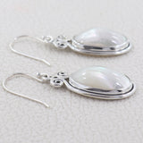 Osmania Mabe Pearl Silver Earrings