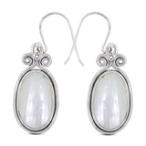 Osmania Mabe Pearl Silver Earrings