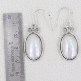 Osmania Mabe Pearl Silver Earrings