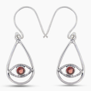 Peridot Silver Earrings