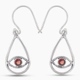 Peridot Silver Earrings