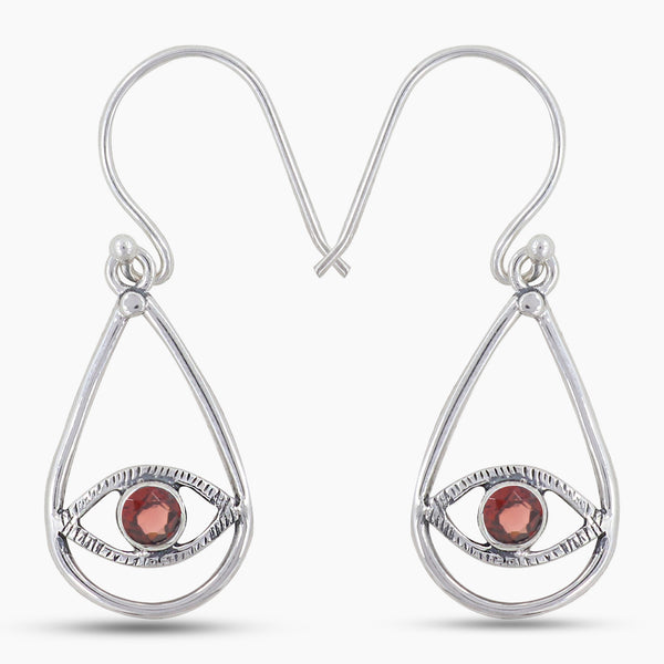 Peridot Silver Earrings