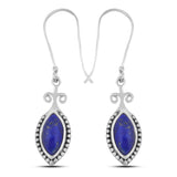 Natural Lapis Lazuli Sterling Silver Jewelry Set