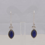 Natural Lapis Lazuli Sterling Silver Jewelry Set