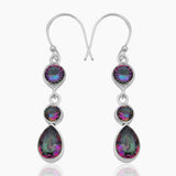 Amethyst Silver Earrings