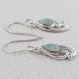 Ethiopian opal Silver Earring