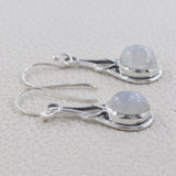 Crystal Silver Earrings