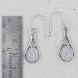 Crystal Silver Earrings