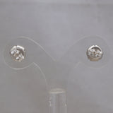 Pearl Stud Silver Earrings