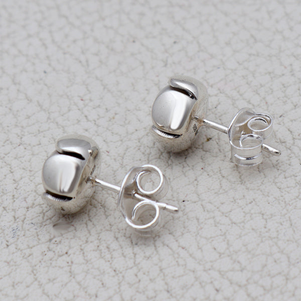 Pearl Silver Studs Earrings