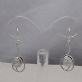 Labradorite Silver Earrings