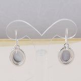 Abalone Shell Silver Earrings