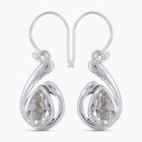 Mystic Quartz Silver Earring