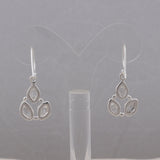 Natural Herkimer Diamond Earrings 925 Sterling Silver