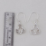 925 Sterling Silver Herkimer Diamond Earrings