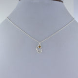 Citrine Gemstone Necklace 925 Silver Handmade Designer Necklace