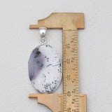 Dendritic Opal Silver Pendants