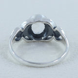 Crystal Silver Ring