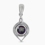 925 Sterling Silver Garnet Pendants