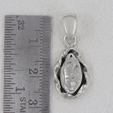 Herkimer Diamond Pendant 925 Sterling Silver