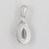 Herkimer Diamond Pendant 925 Sterling Silver