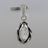 Herkimer Diamond Pendant 925 Sterling Silver