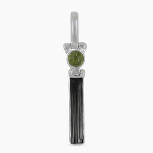 925 Silver Green Tourmaline Pendants