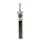 925 Silver Green Tourmaline Pendant