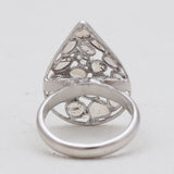 925 Sterling Silver Uncut Diamond Rings