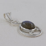 Labradorite Pendant 925 Sterling Silver