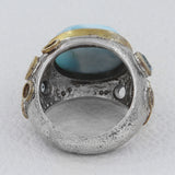 925 Sterling Silver Labradorite Ring